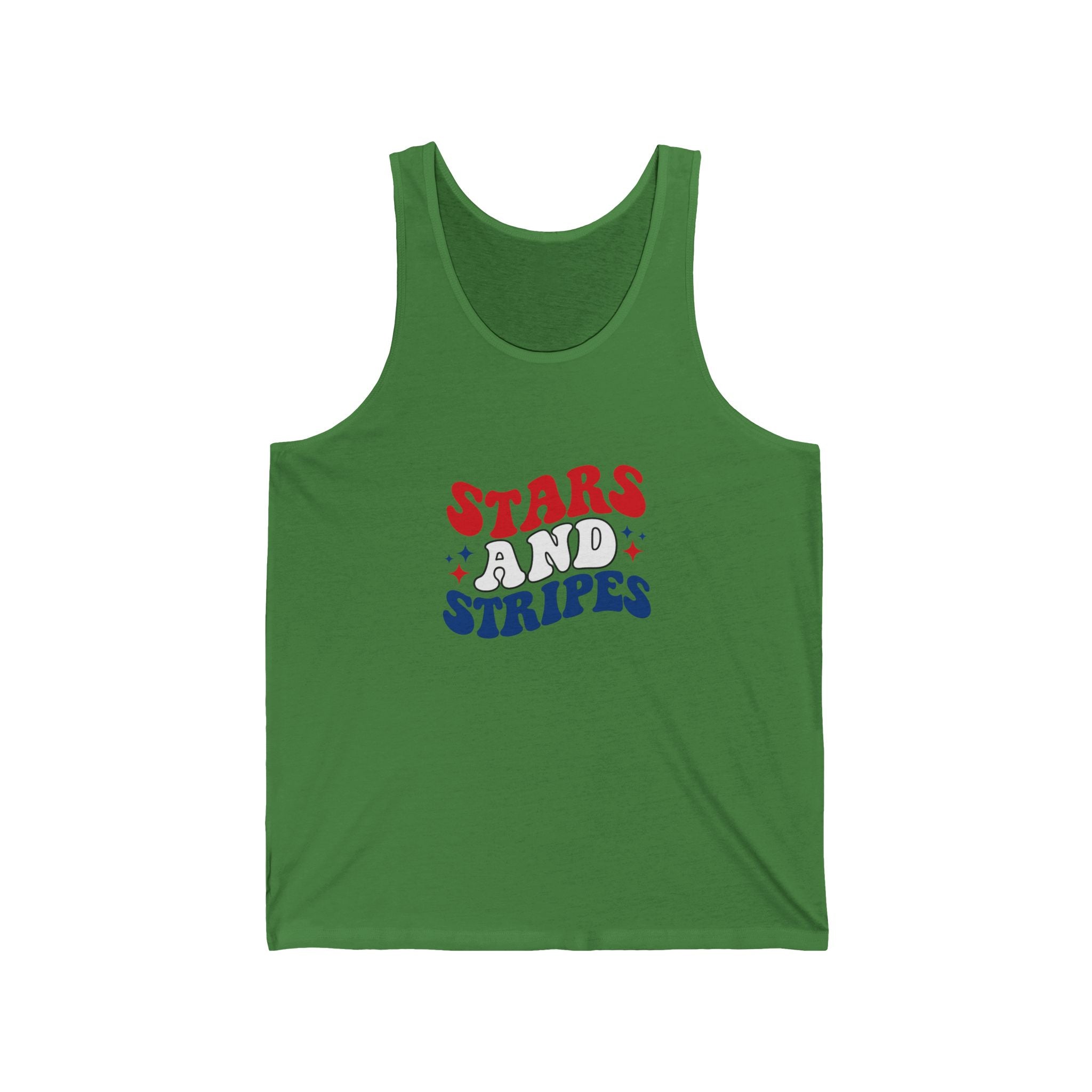 Stars and Stripes Tank Top — Patriotic 4th of July Tee