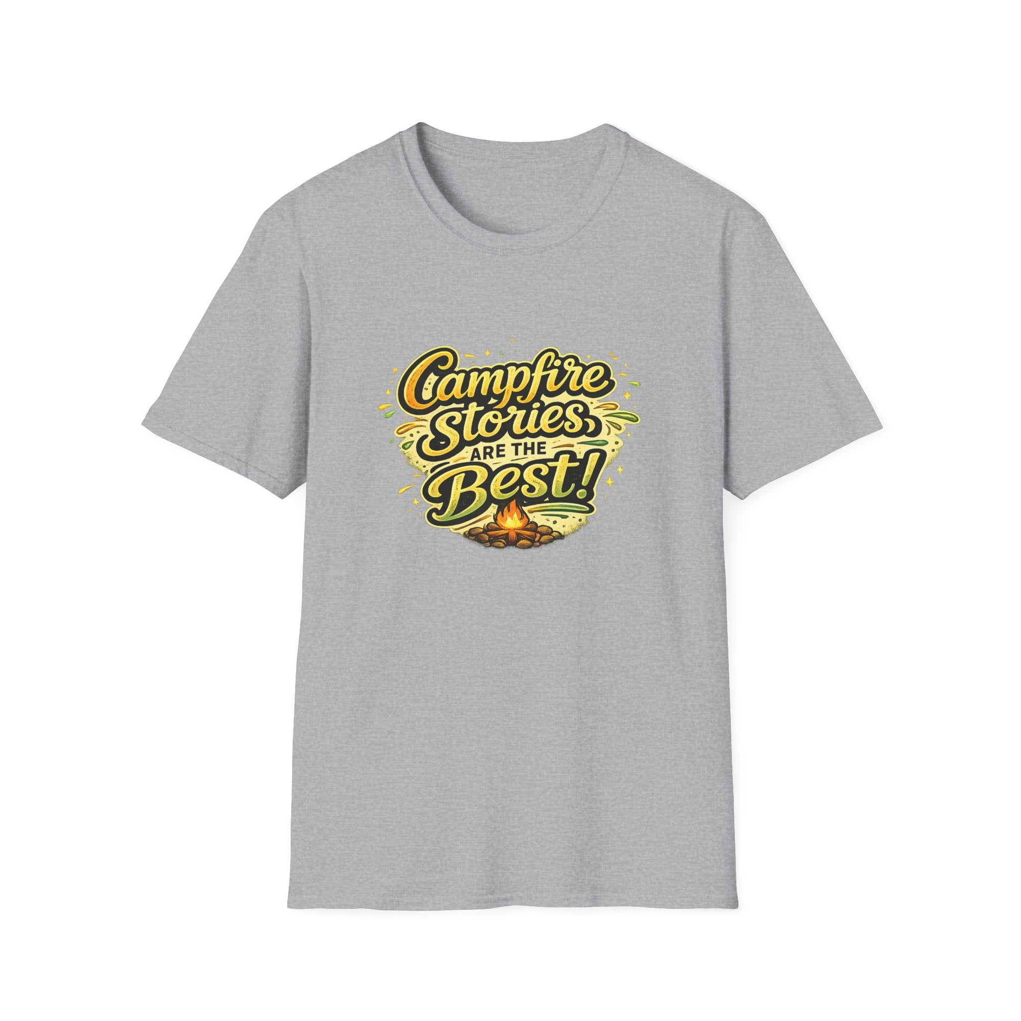 Campfire Stories Are the Best T-Shirt — Cozy Camping Tee for Storytellers & Outdoor Lovers