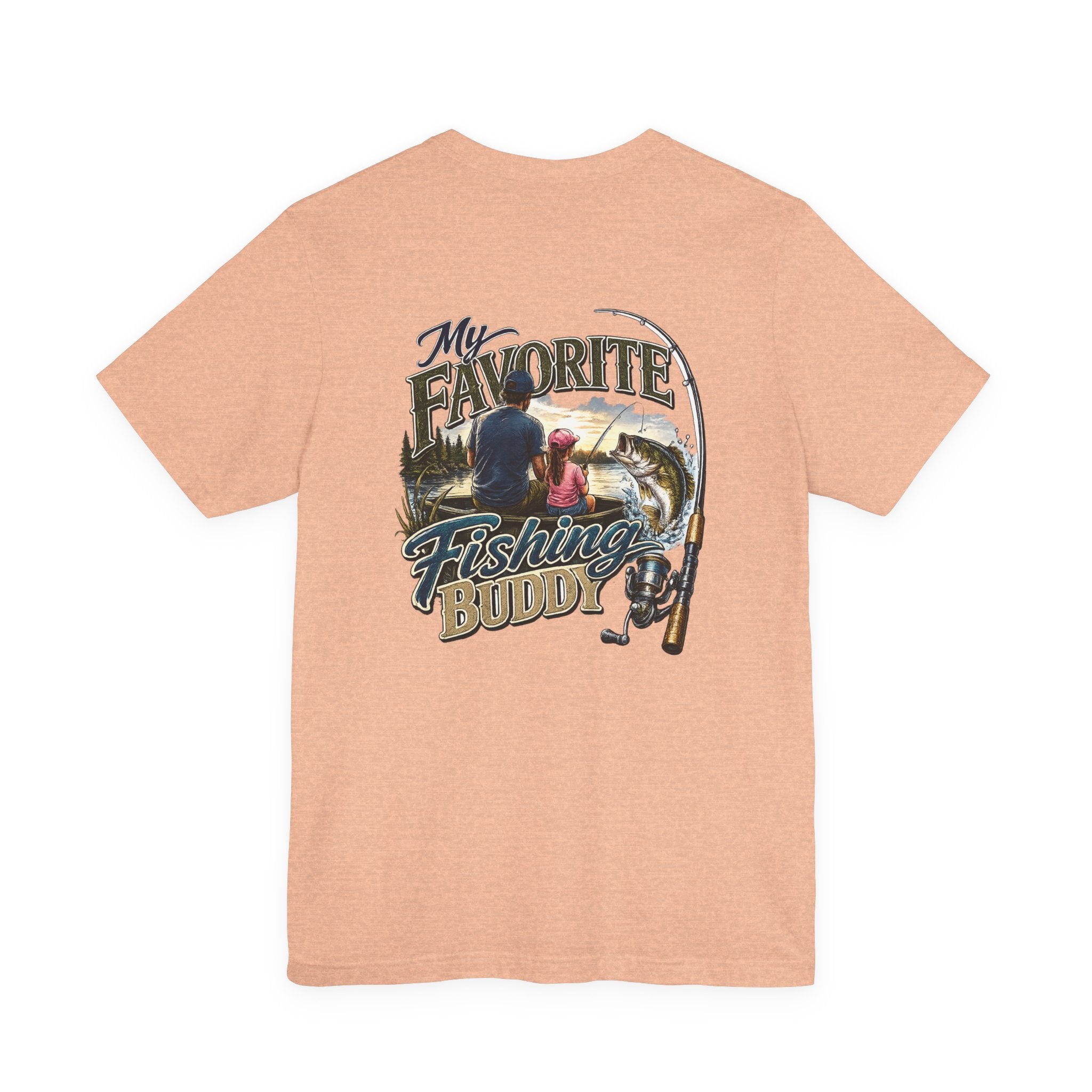 Fishing Buddy Father Daughter T‑Shirt – My Favorite Fishing Buddy  Father & Daughter Tee