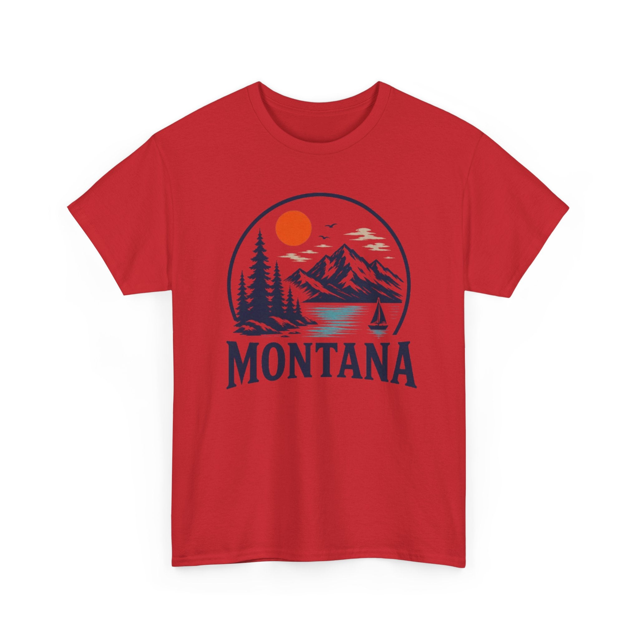 Montana Mountain & Lake T-Shirt