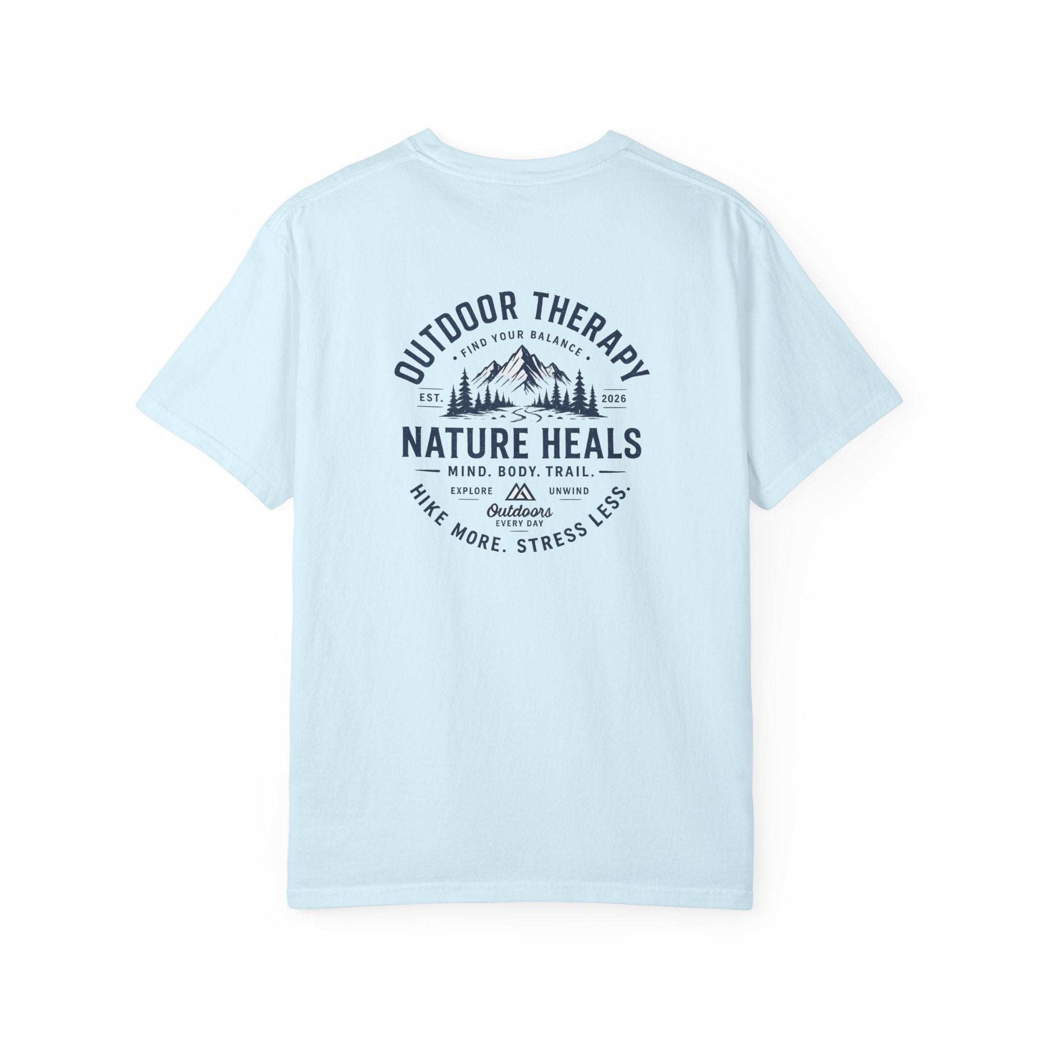 Hiking Nature Heals Graphic Tee