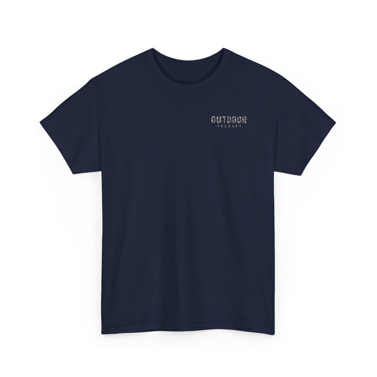 Fishing Therapy Grey Camo Tee