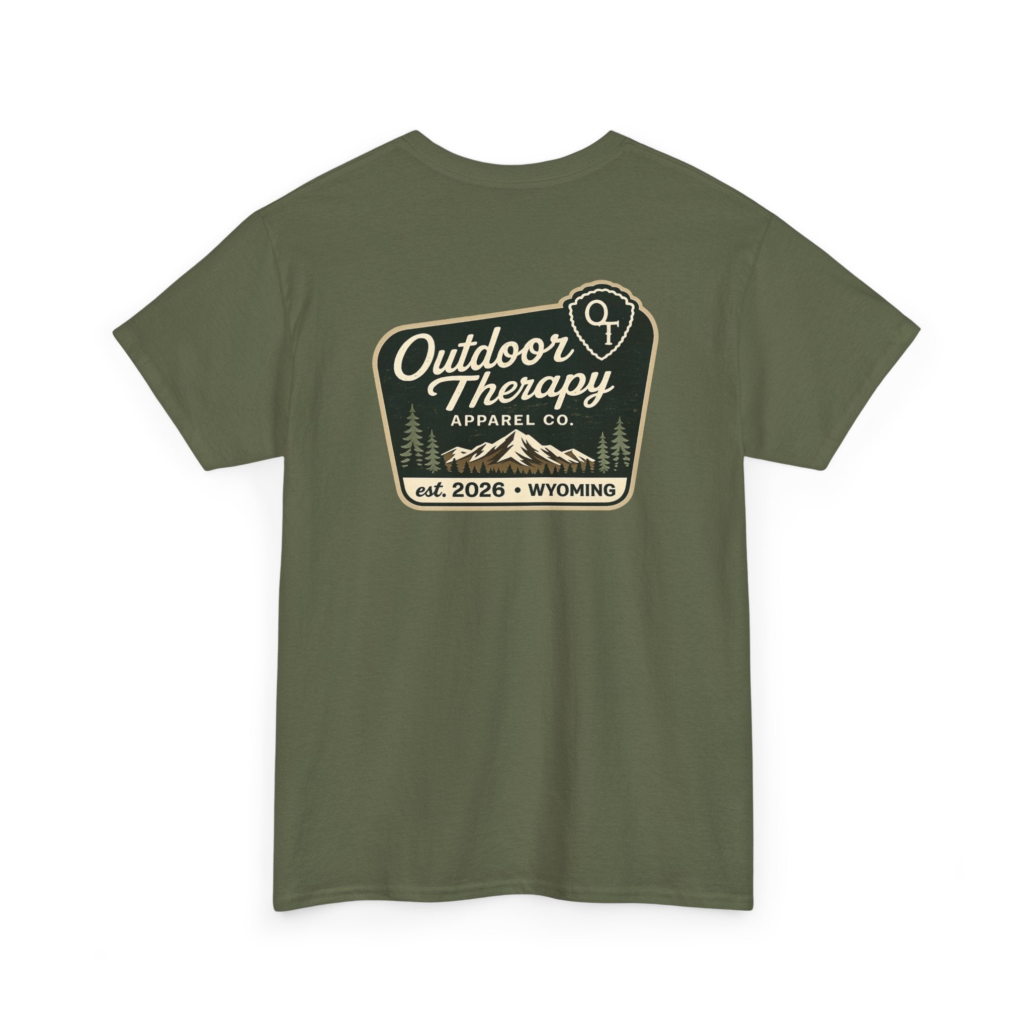 Outdoor Therapy National Park Sign Tee