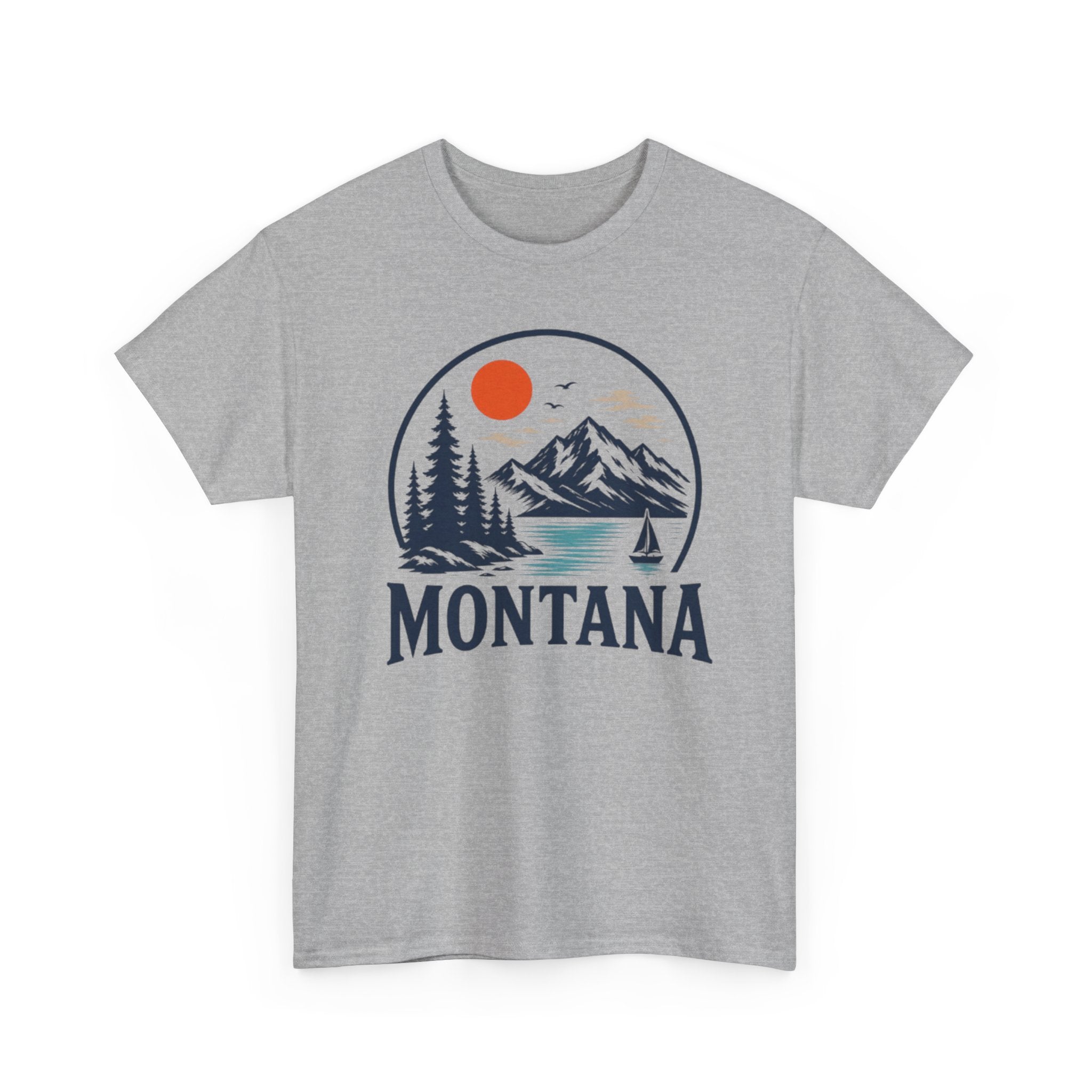 Montana Mountain & Lake T-Shirt