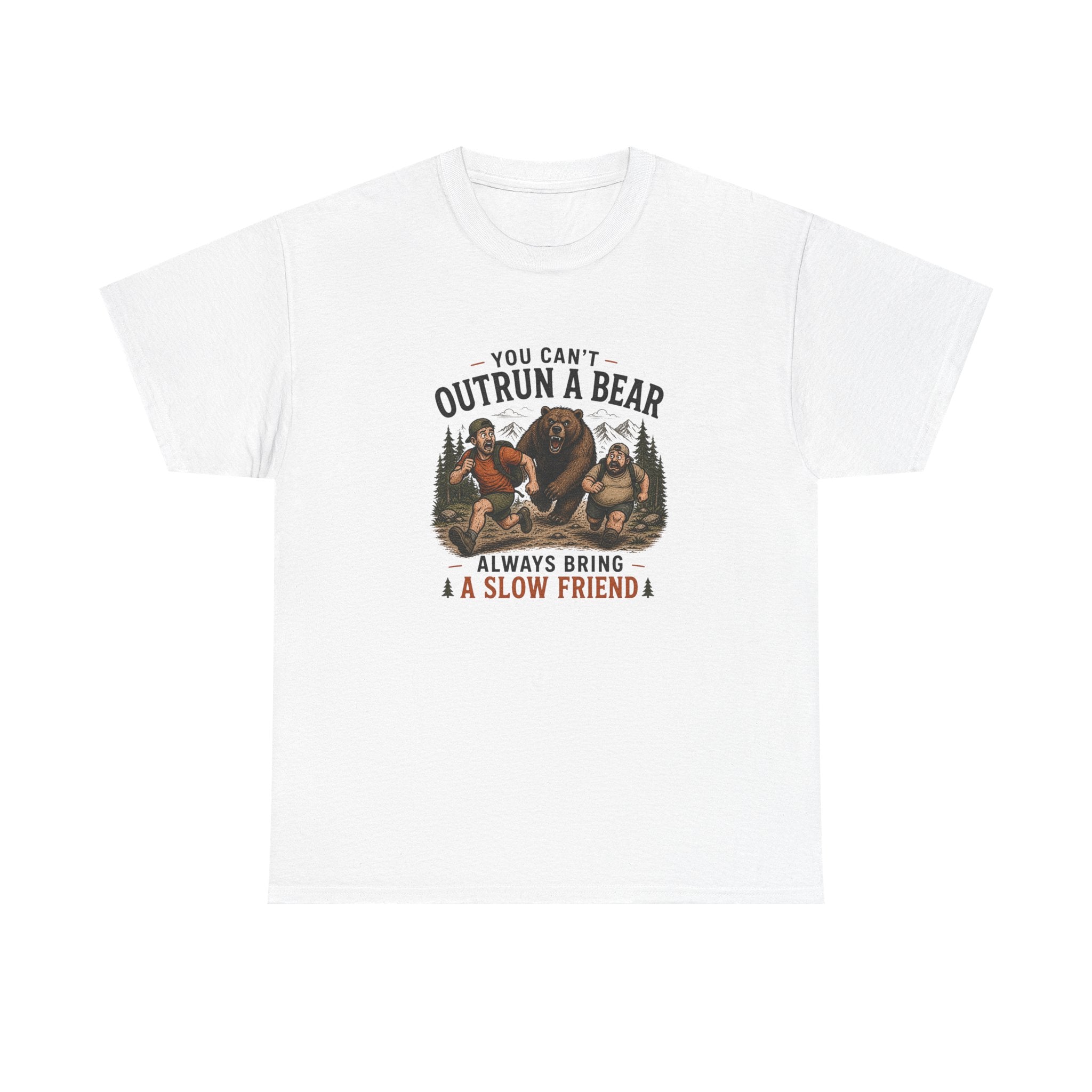 You Can't Outrun a Bear Funny Camping Tee