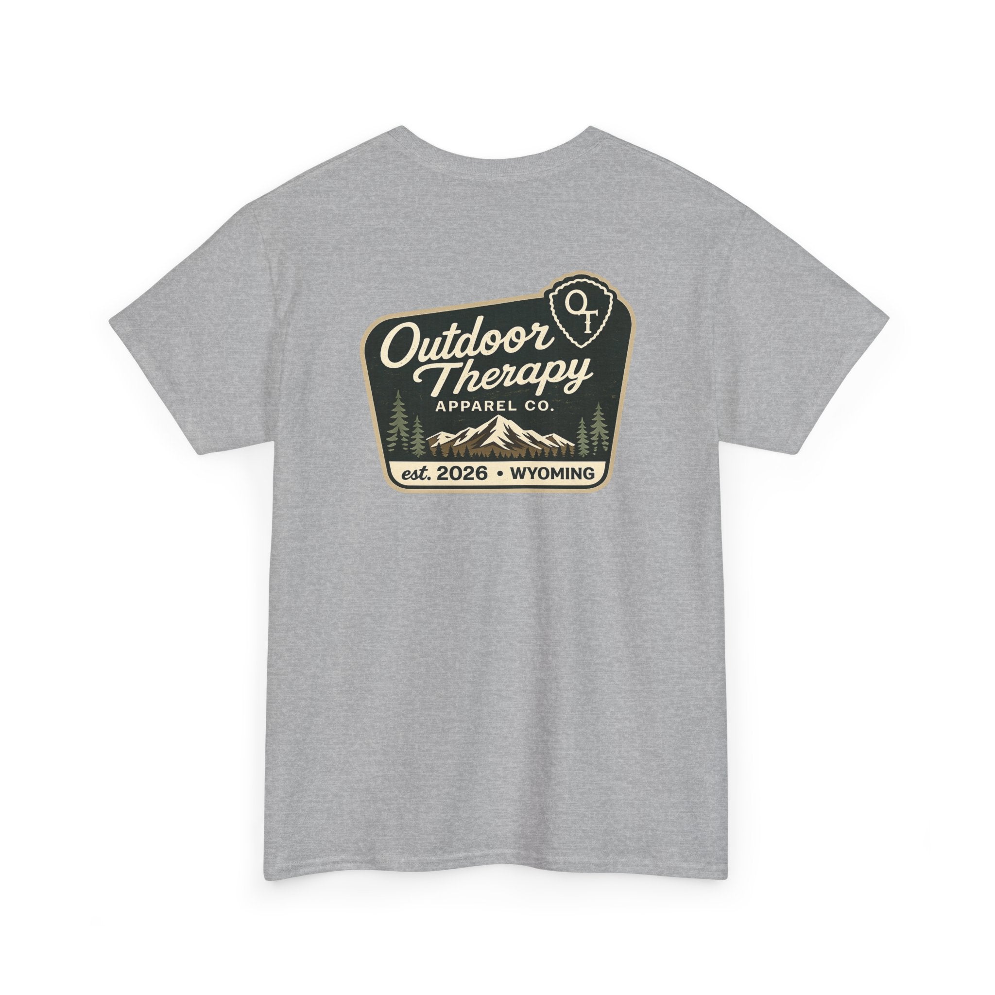 Outdoor Therapy National Park Sign Tee