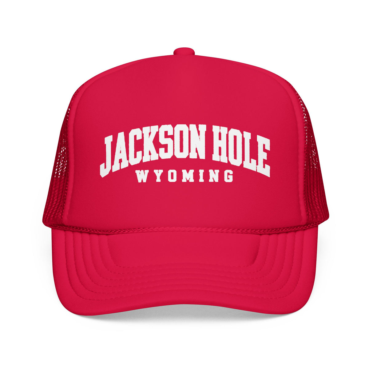 Jackson Hole Wyoming Foam Trucker Hat