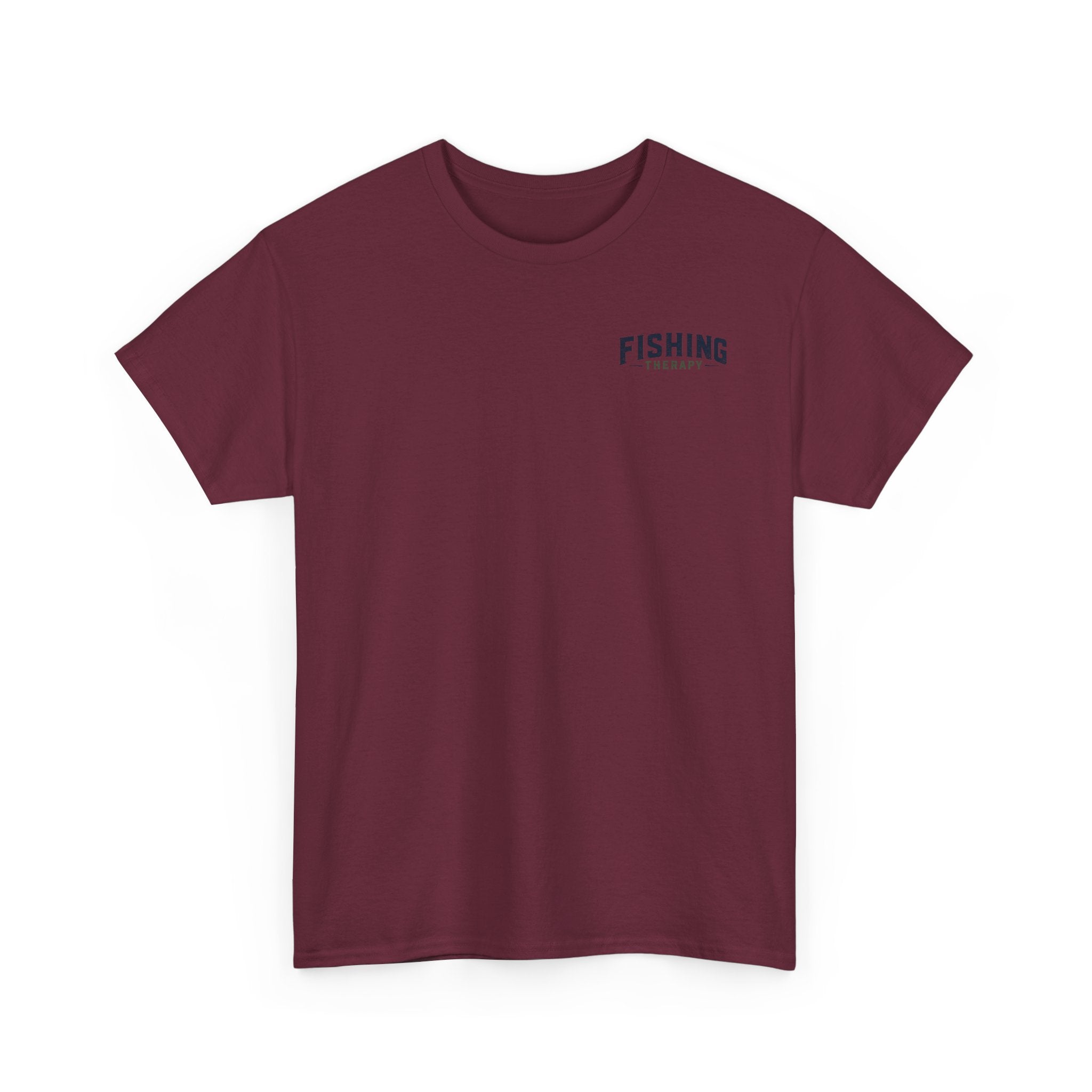 "Reel Therapy: One Cast at a Time" Fishing Tee