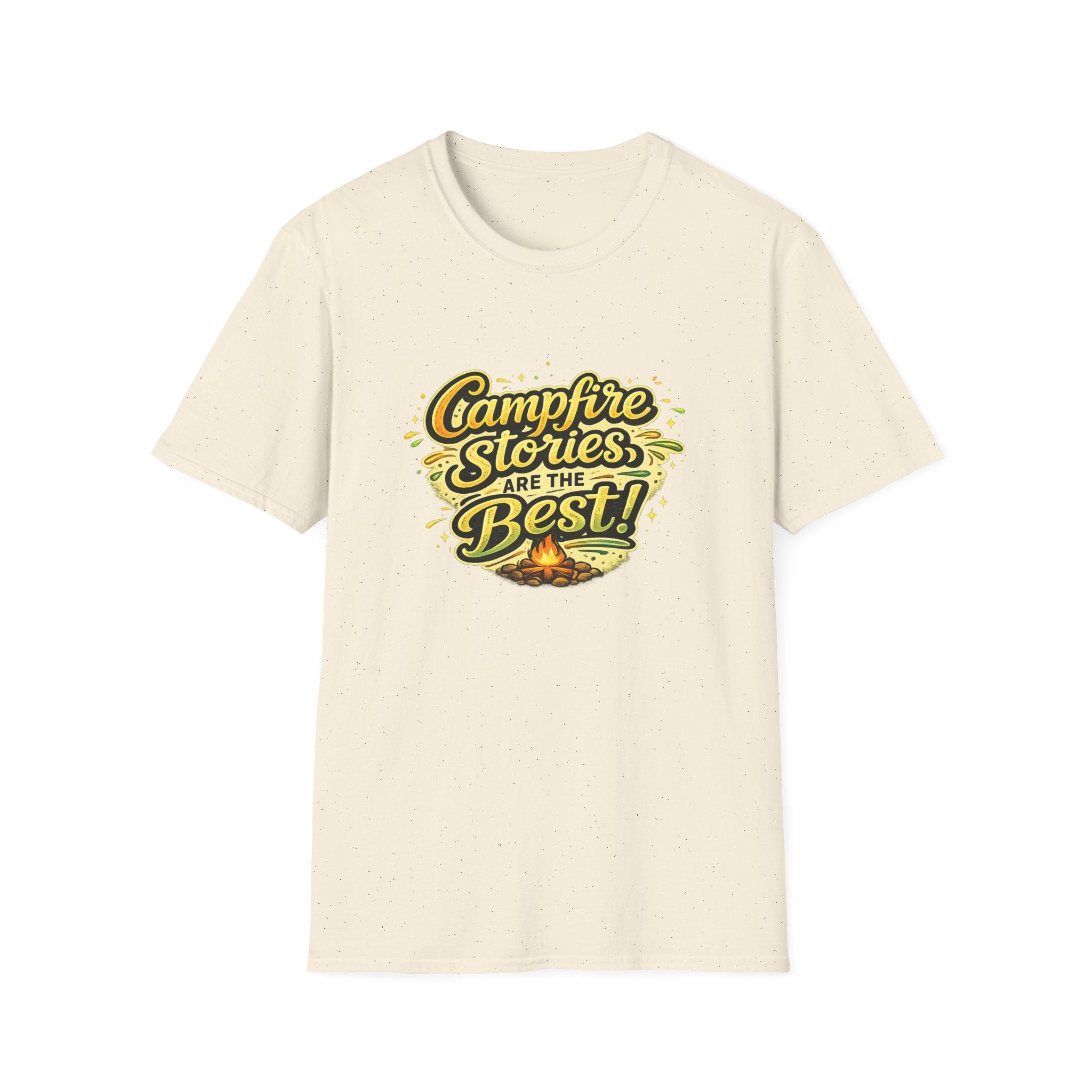 Campfire Stories Are the Best T-Shirt — Cozy Camping Tee for Storytellers & Outdoor Lovers