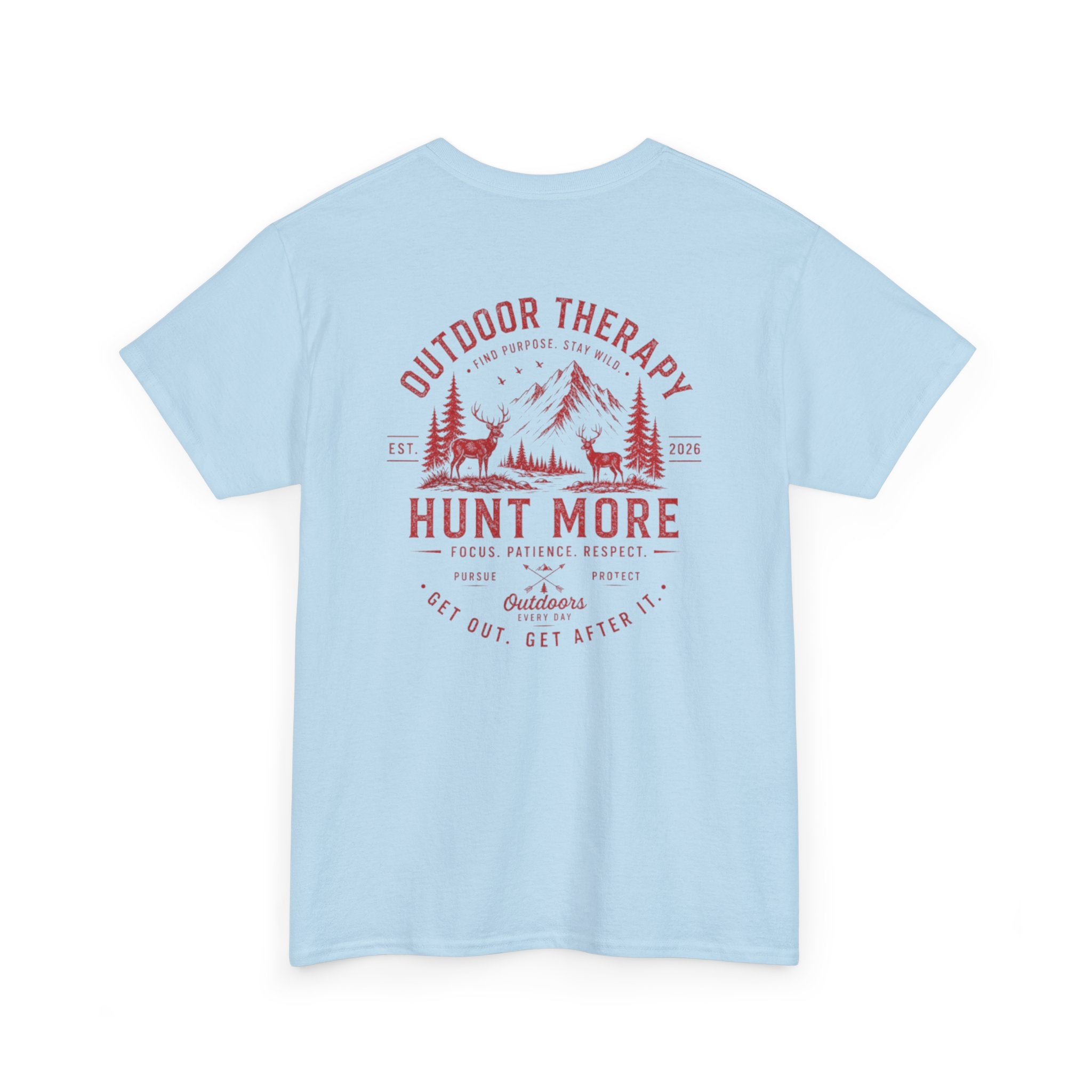 Hunt More Outdoor Therapy T-Shirt