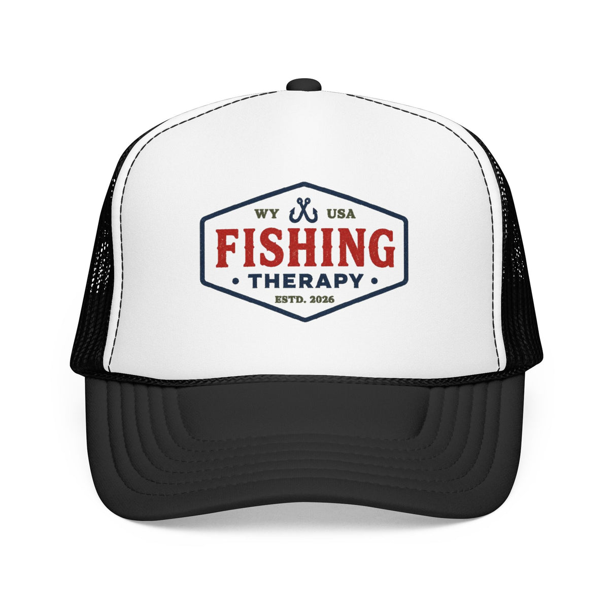 Fishing Therapy Truckers Hat