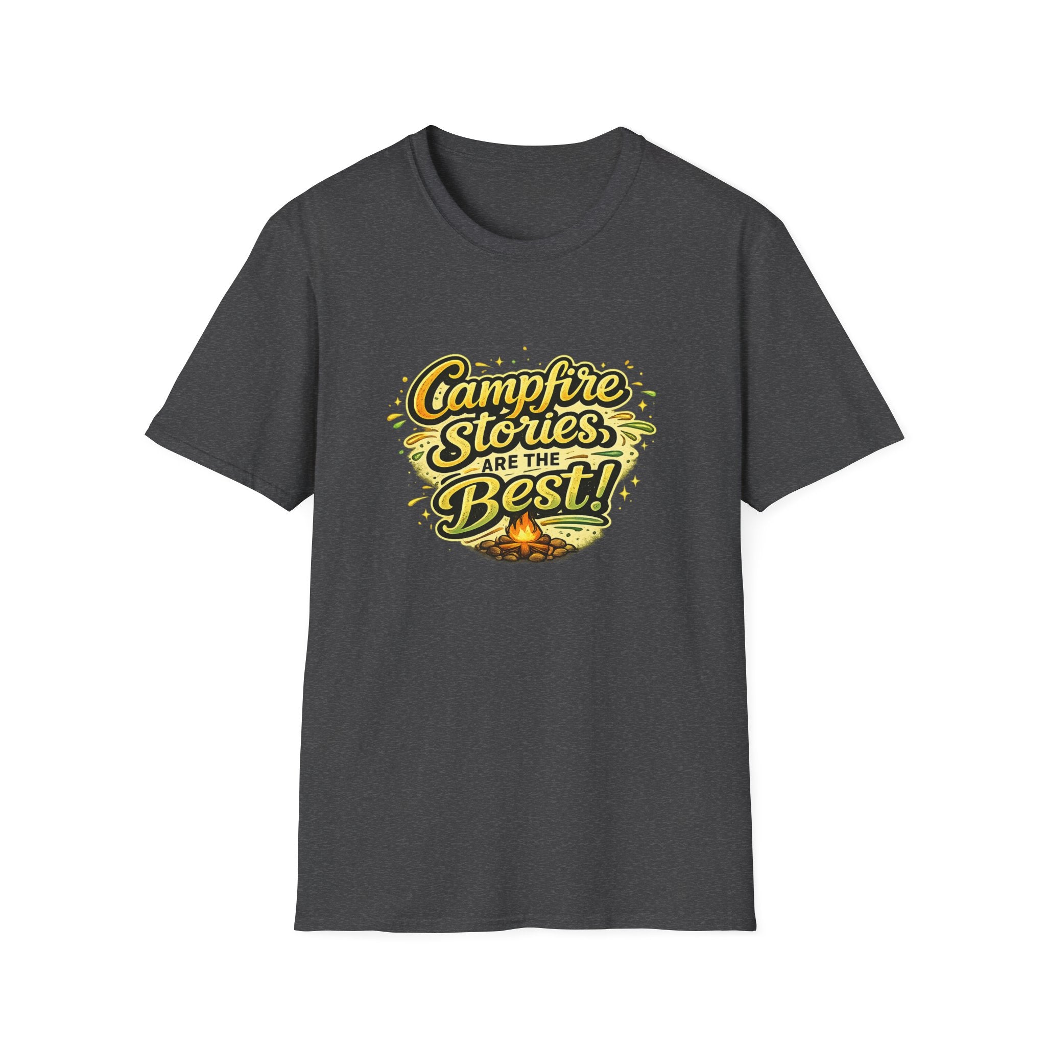 Campfire Stories Are the Best T-Shirt — Cozy Camping Tee for Storytellers & Outdoor Lovers