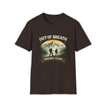 Out of Breath Hiking Club T-Shirt — Mountain Hikers Retro Graphic Tee