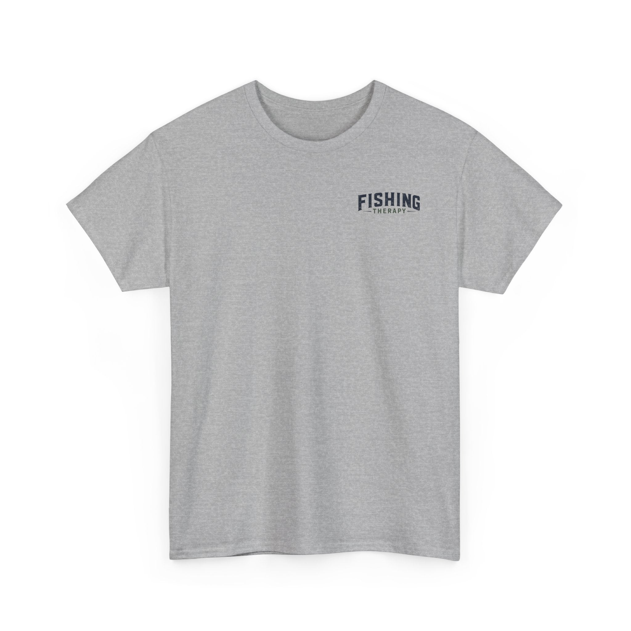 "Reel Therapy: One Cast at a Time" Fishing Tee
