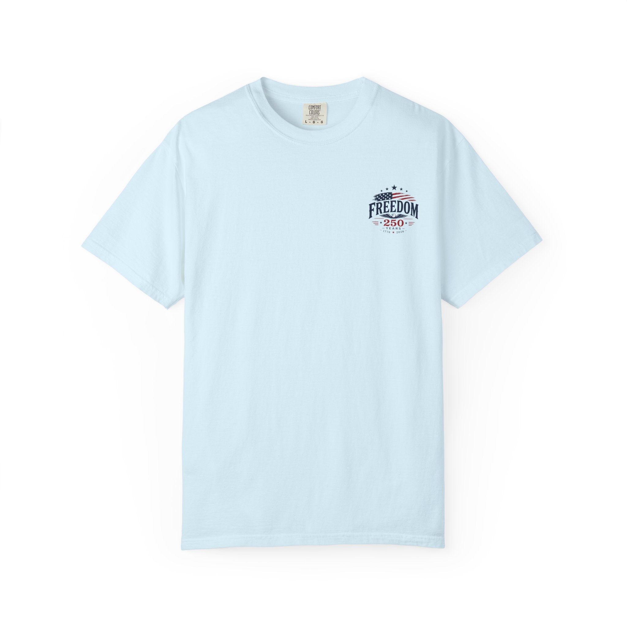 Freedom 250® Patriotic T-Shirt — 250 Years USA Flag Anniversary Tee