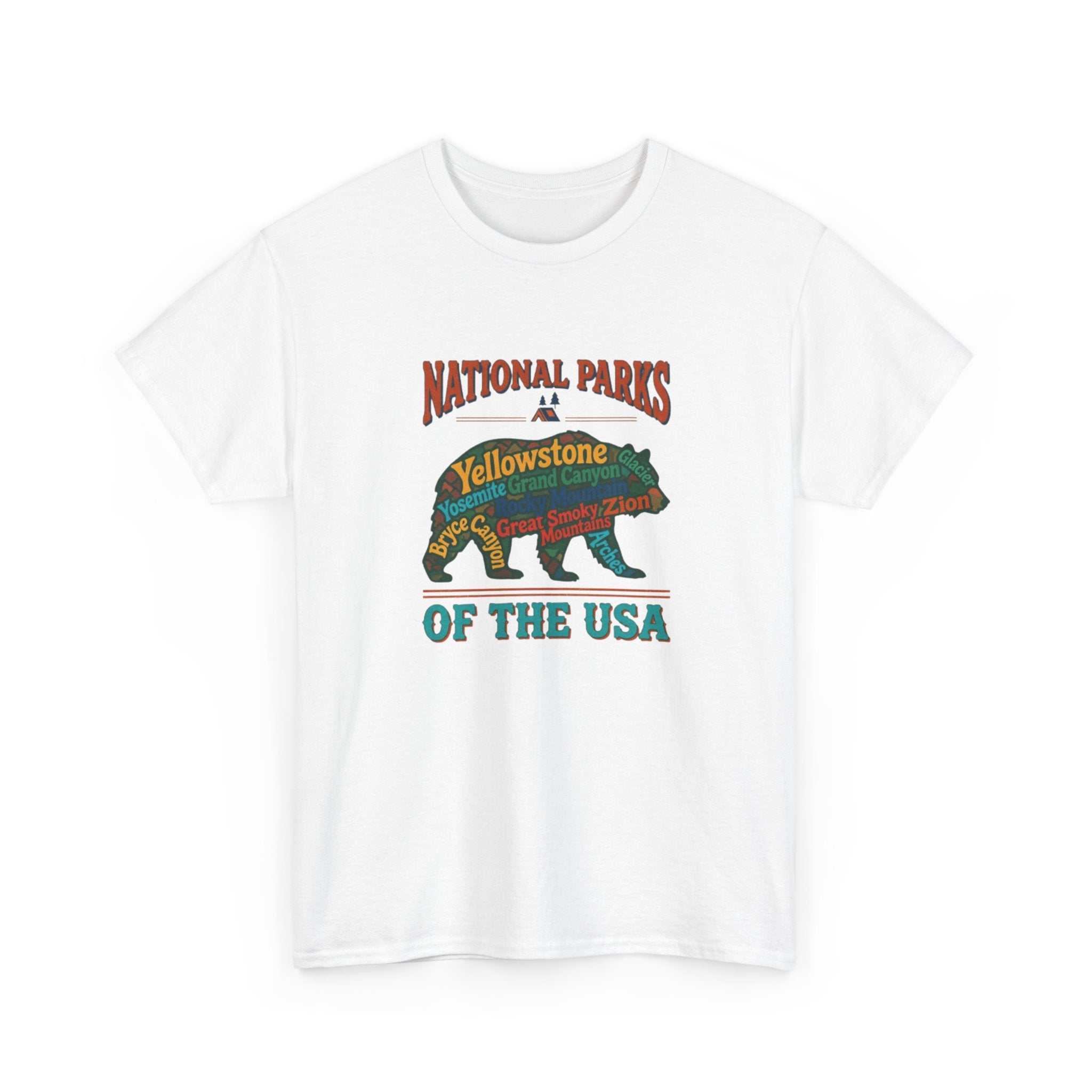 National Parks Bear T-Shirt — Vintage USA Parks Tee