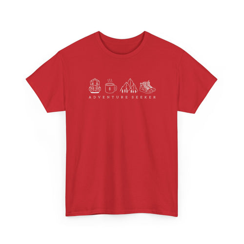 Adventure Begins Hiking T‑Shirt