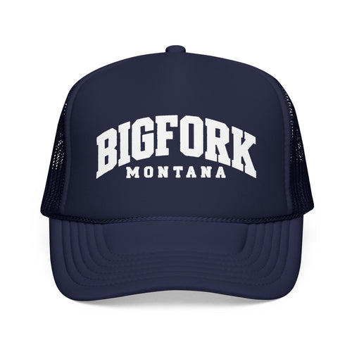 Bigfork Montana Foam Trucker Hat