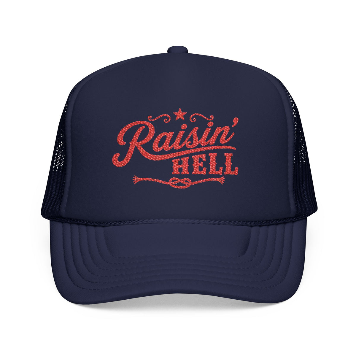 Raisin Hell Foam Trucker Hat