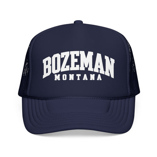 Bozeman Montana Foam Trucker Hat