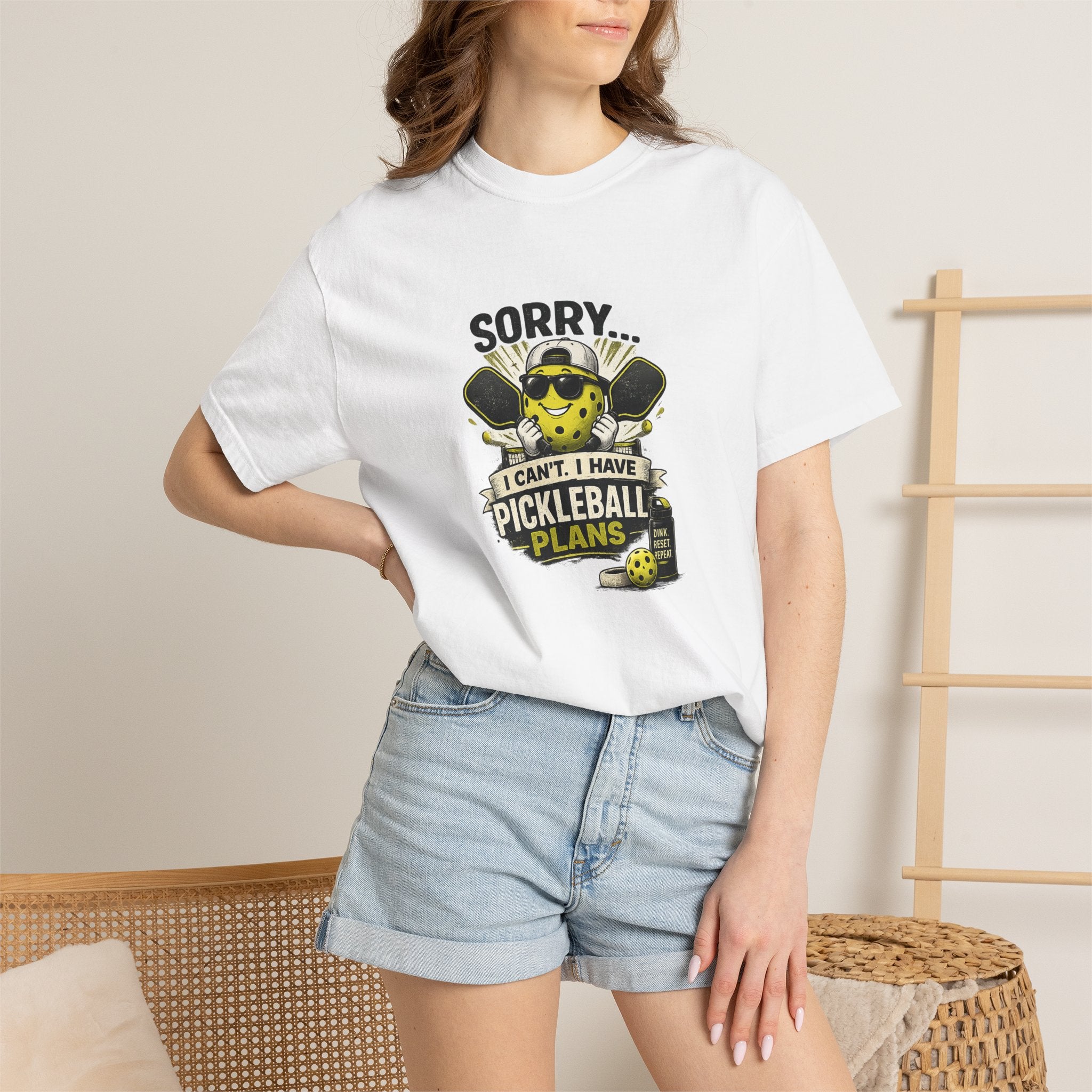 Pickleball Plans T-Shirt — "Sorry I Can’t, I Have Pickleball Plans" Graphic Tee