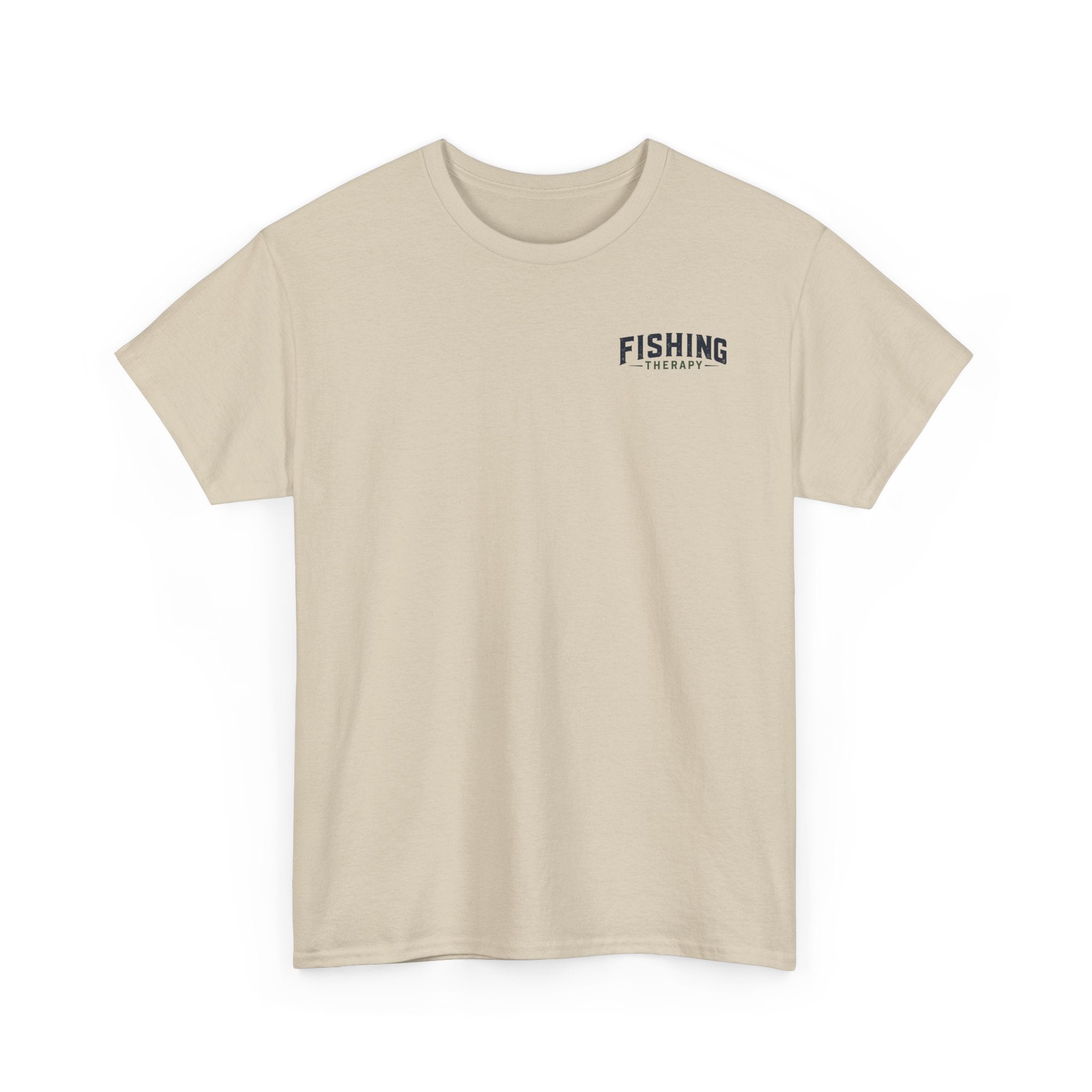 "Reel Therapy: One Cast at a Time" Fishing Tee