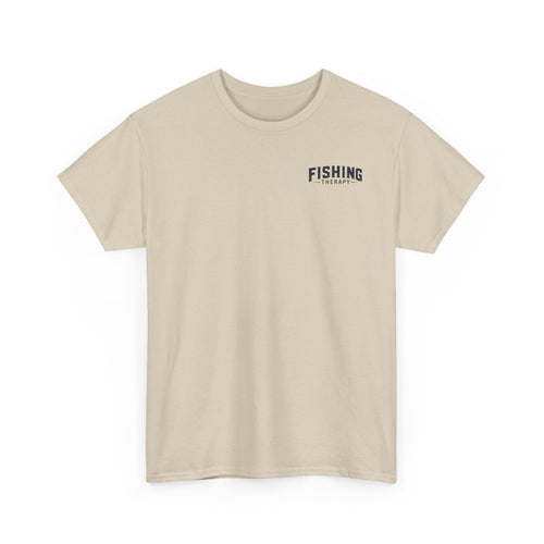 "Reel Therapy: One Cast at a Time" Fishing Tee