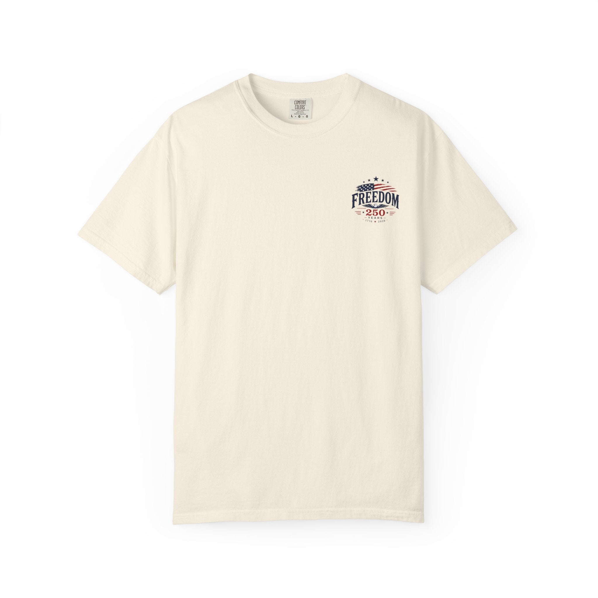 Freedom 250® Patriotic T-Shirt — 250 Years USA Flag Anniversary Tee