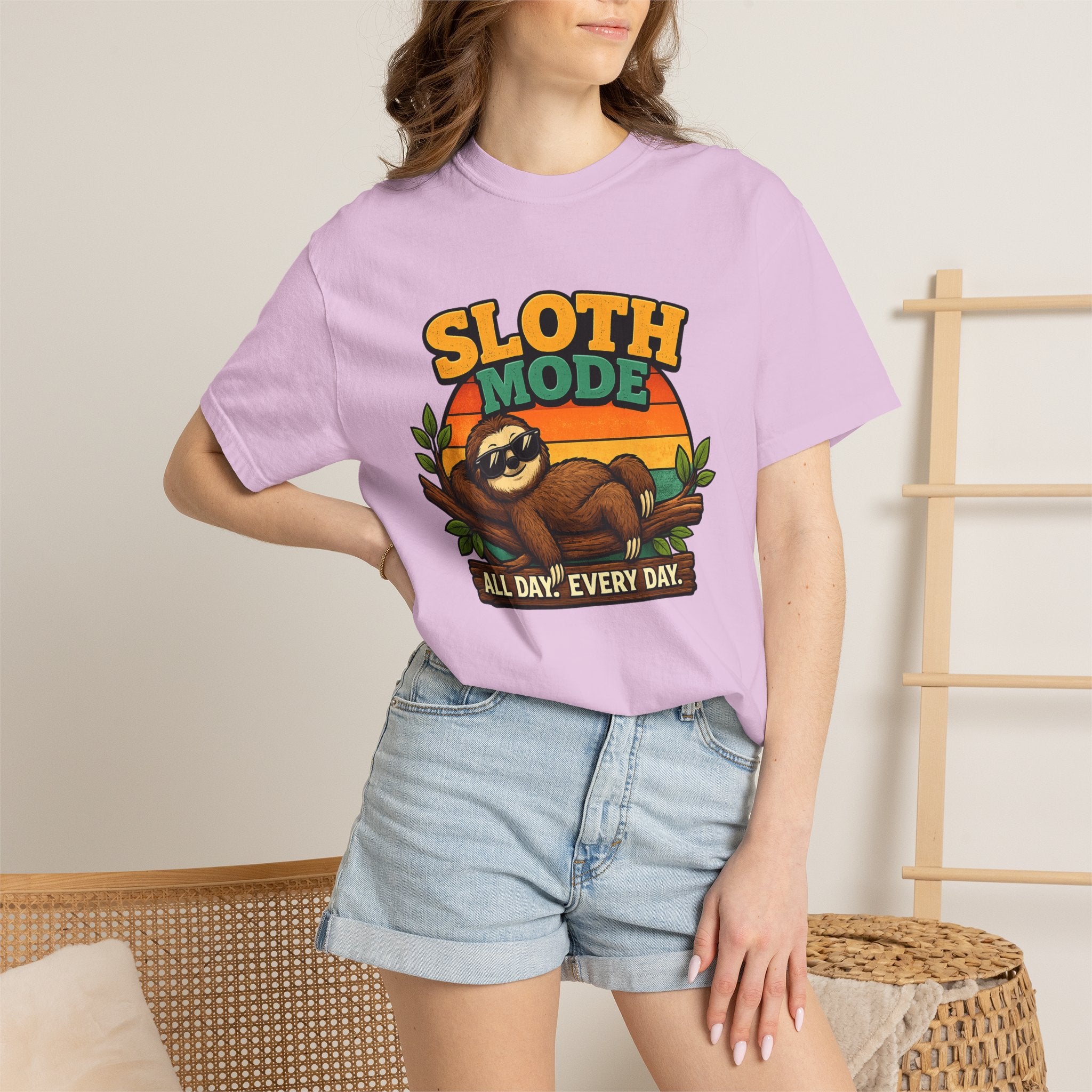 Sloth Mode T-Shirt – All Day! Every Day