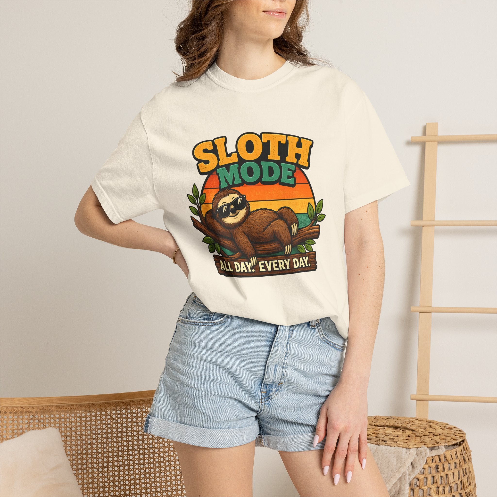Sloth Mode T-Shirt – All Day! Every Day