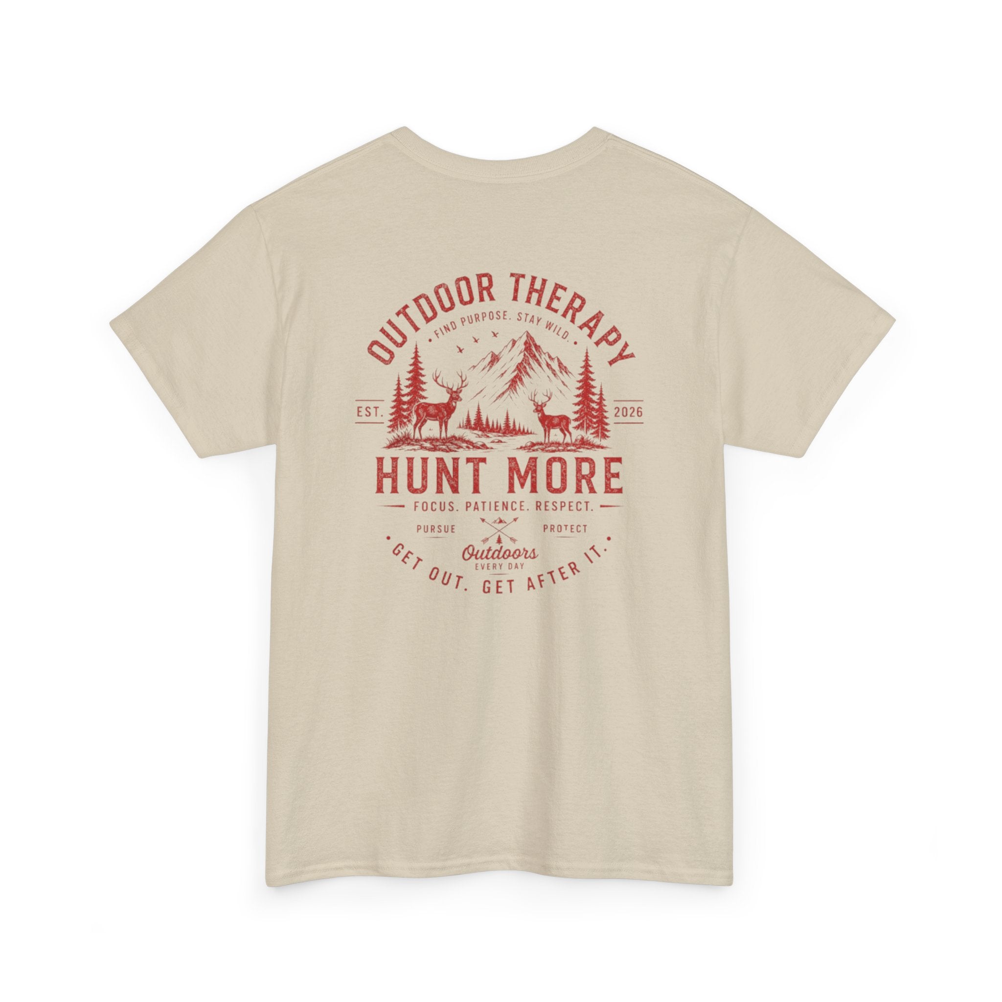 Hunt More Outdoor Therapy T-Shirt