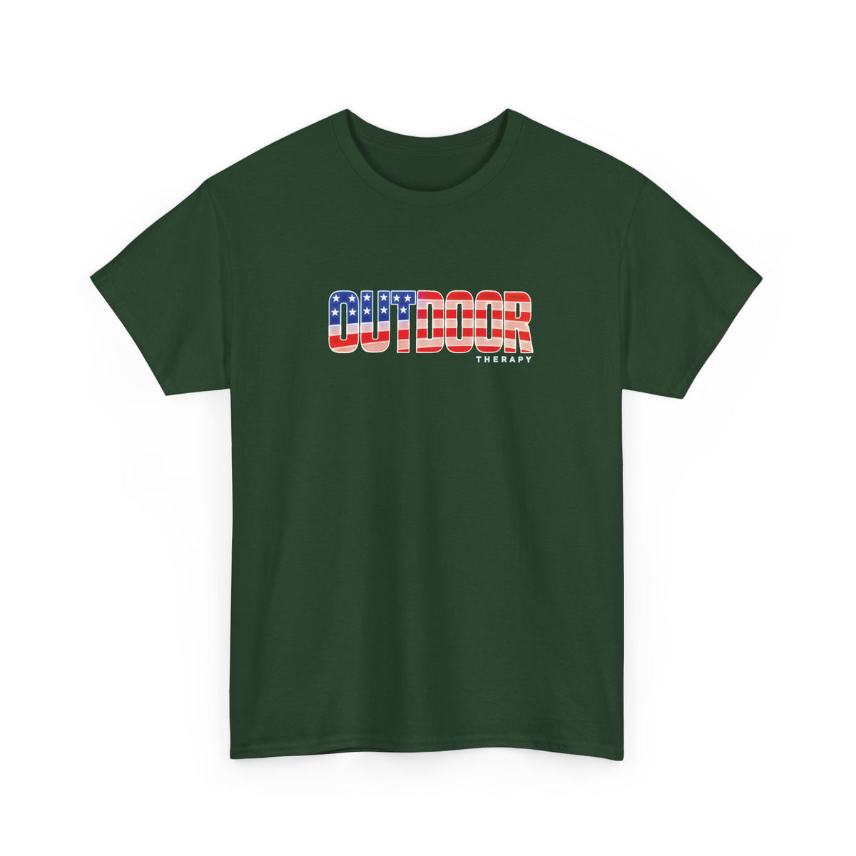 Outdoor Patriotic America Flag T-Shirt
