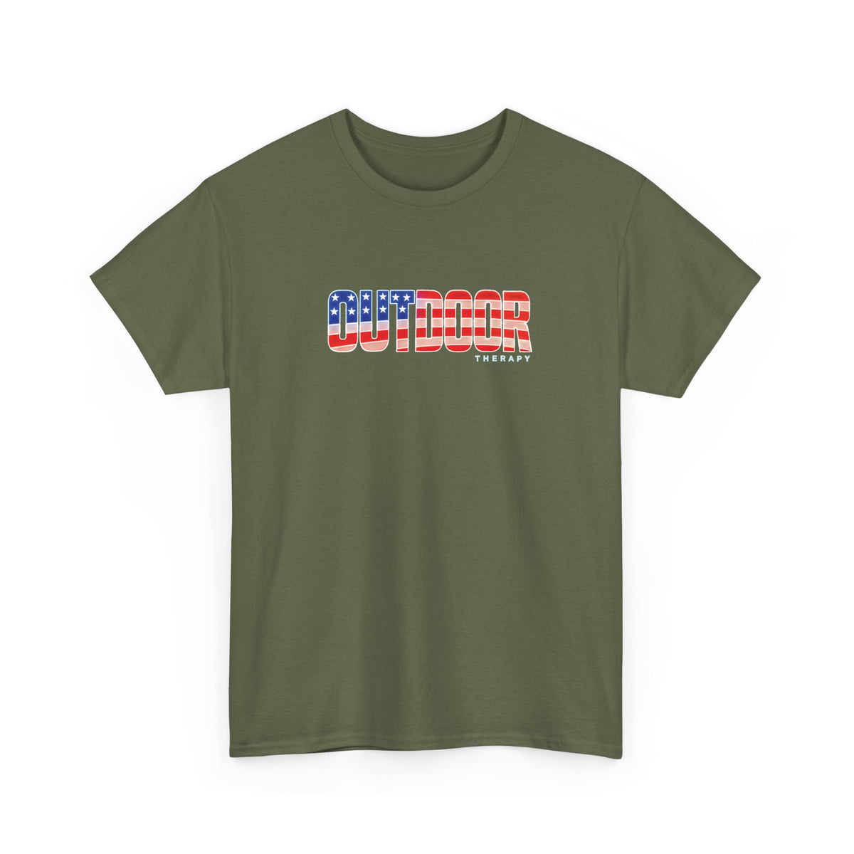 Outdoor Patriotic America Flag T-Shirt