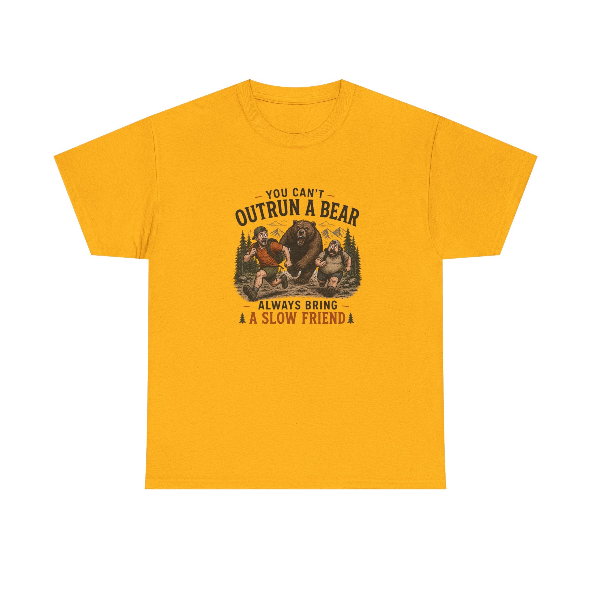 You Can't Outrun a Bear Funny Camping Tee