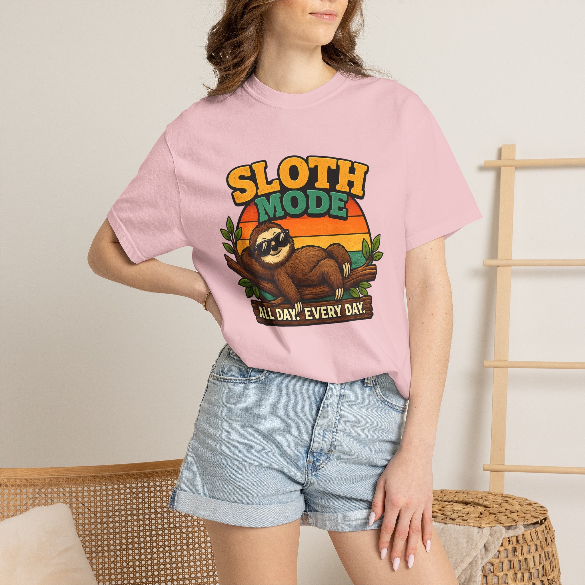 Sloth Mode T-Shirt – All Day! Every Day