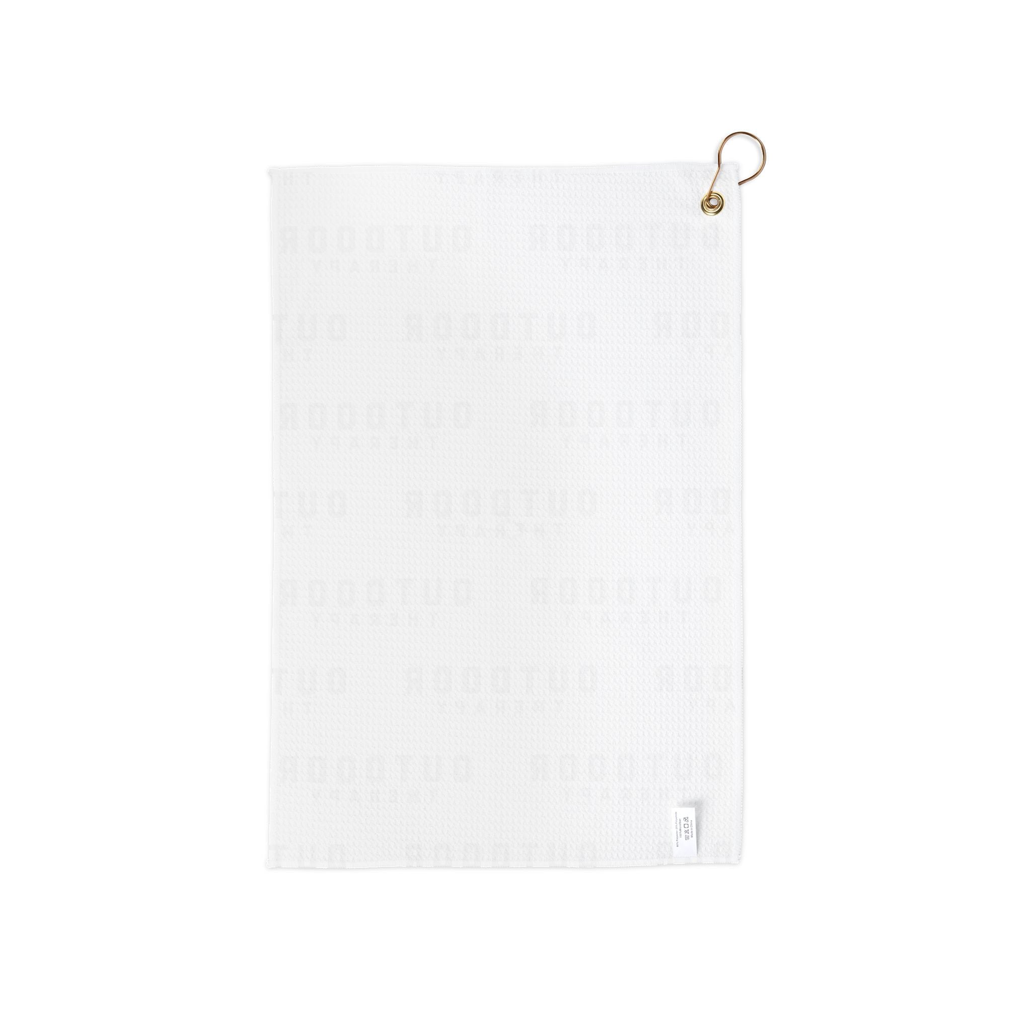 Outdoor Therapy Golf Towel — Microfiber Golfing Towel with Ring