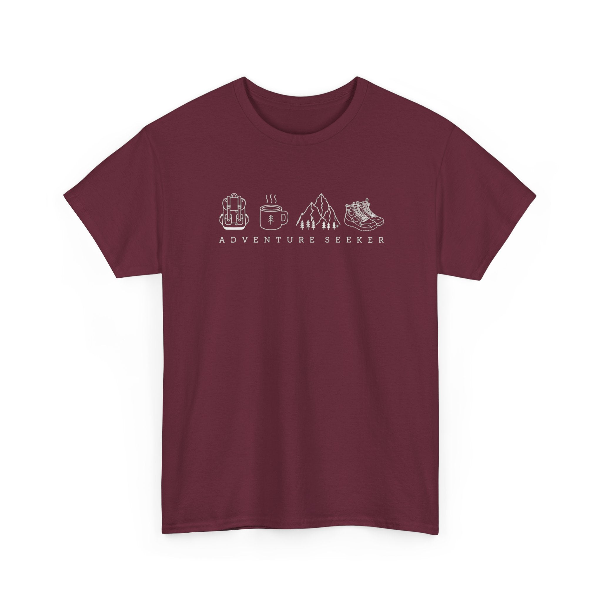 Adventure Begins Hiking T‑Shirt