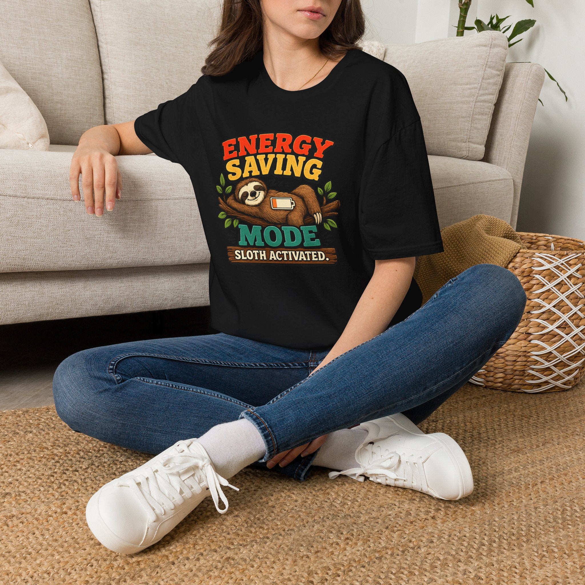 Sloth Energy Saving Mode T-Shirt