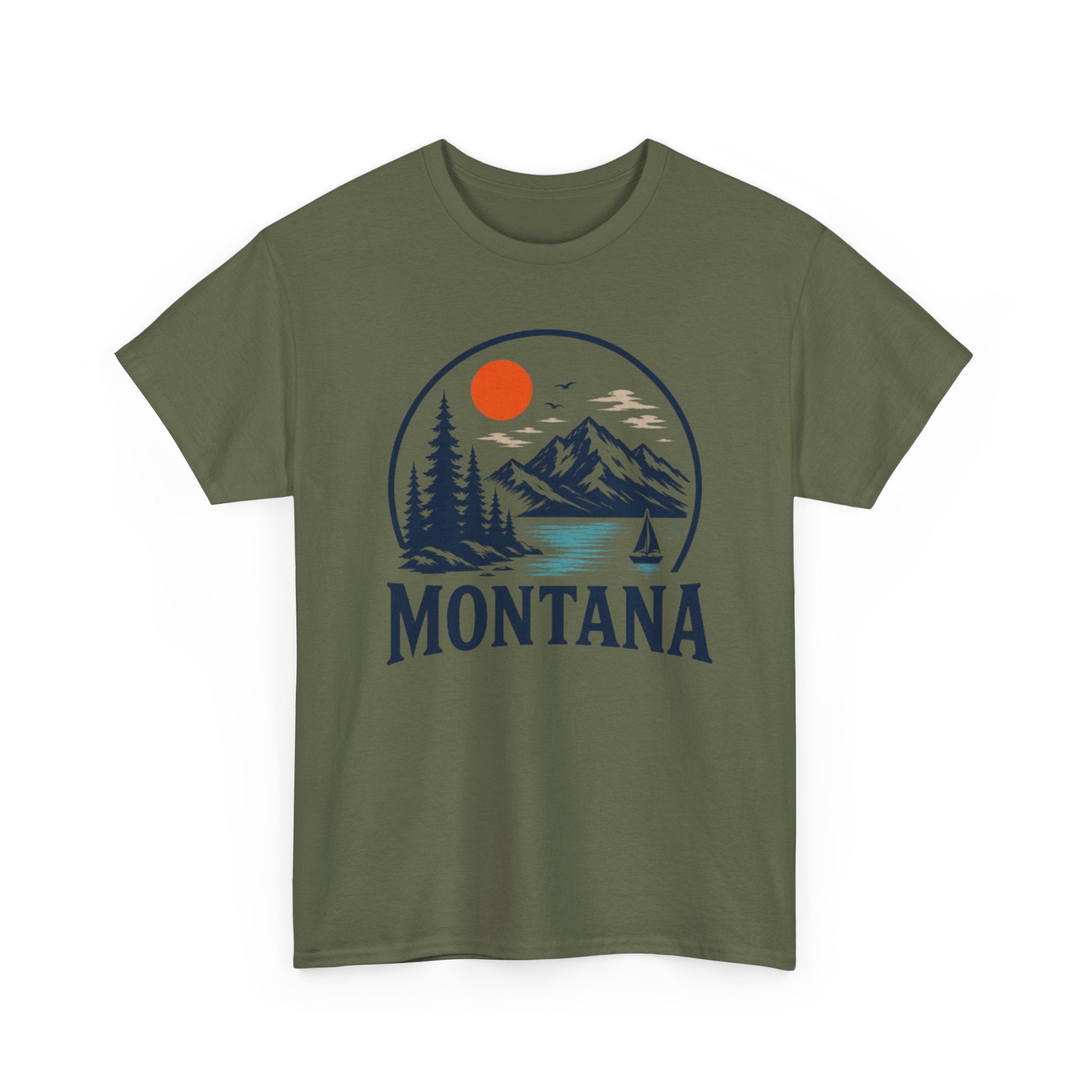 Montana Mountain & Lake T-Shirt