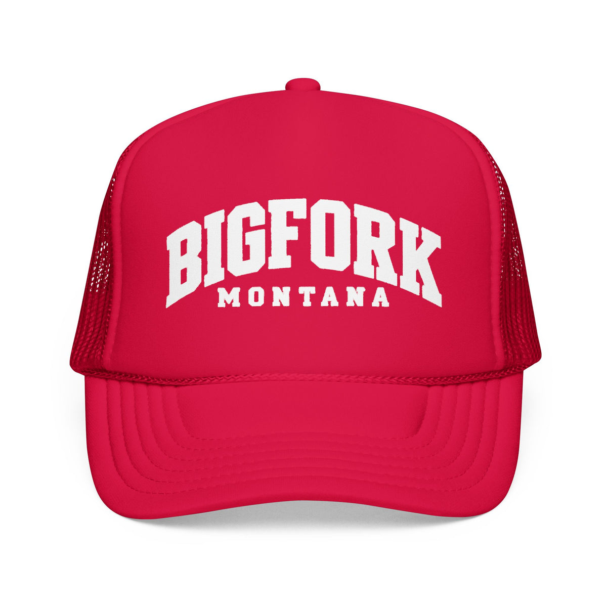 Bigfork Montana Foam Trucker Hat