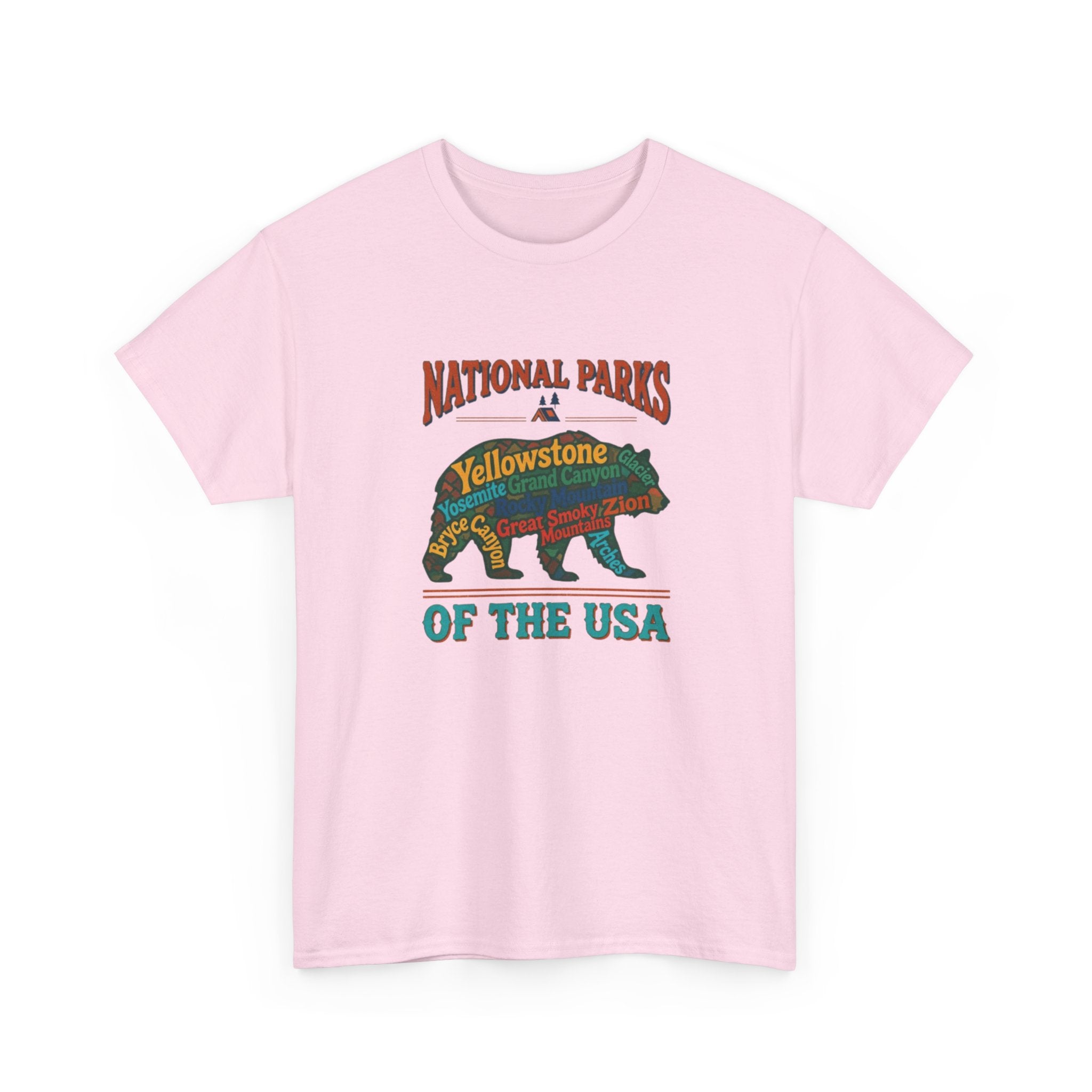 National Parks Bear T-Shirt — Vintage USA Parks Tee