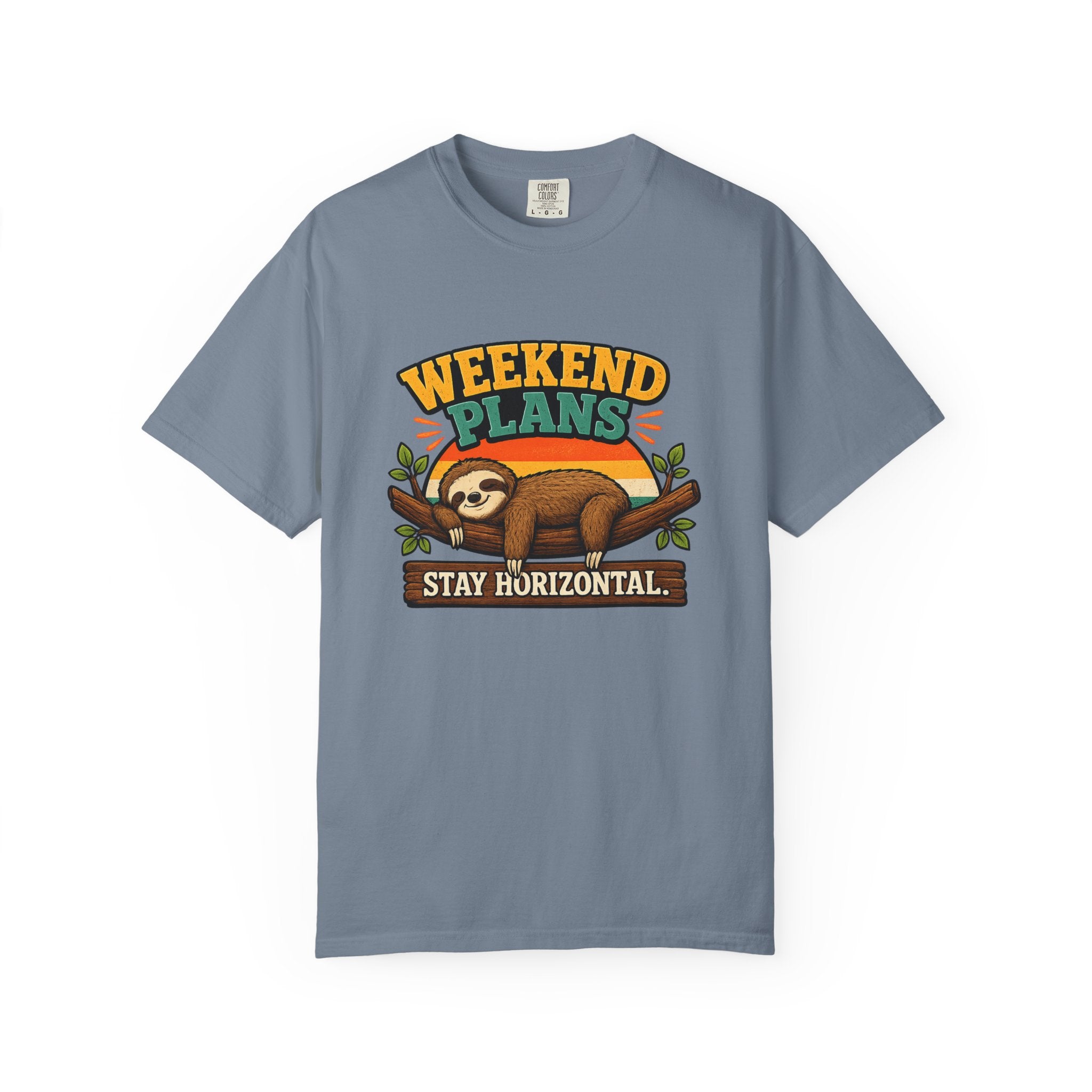 Weekend Plans Sloth T-Shirt