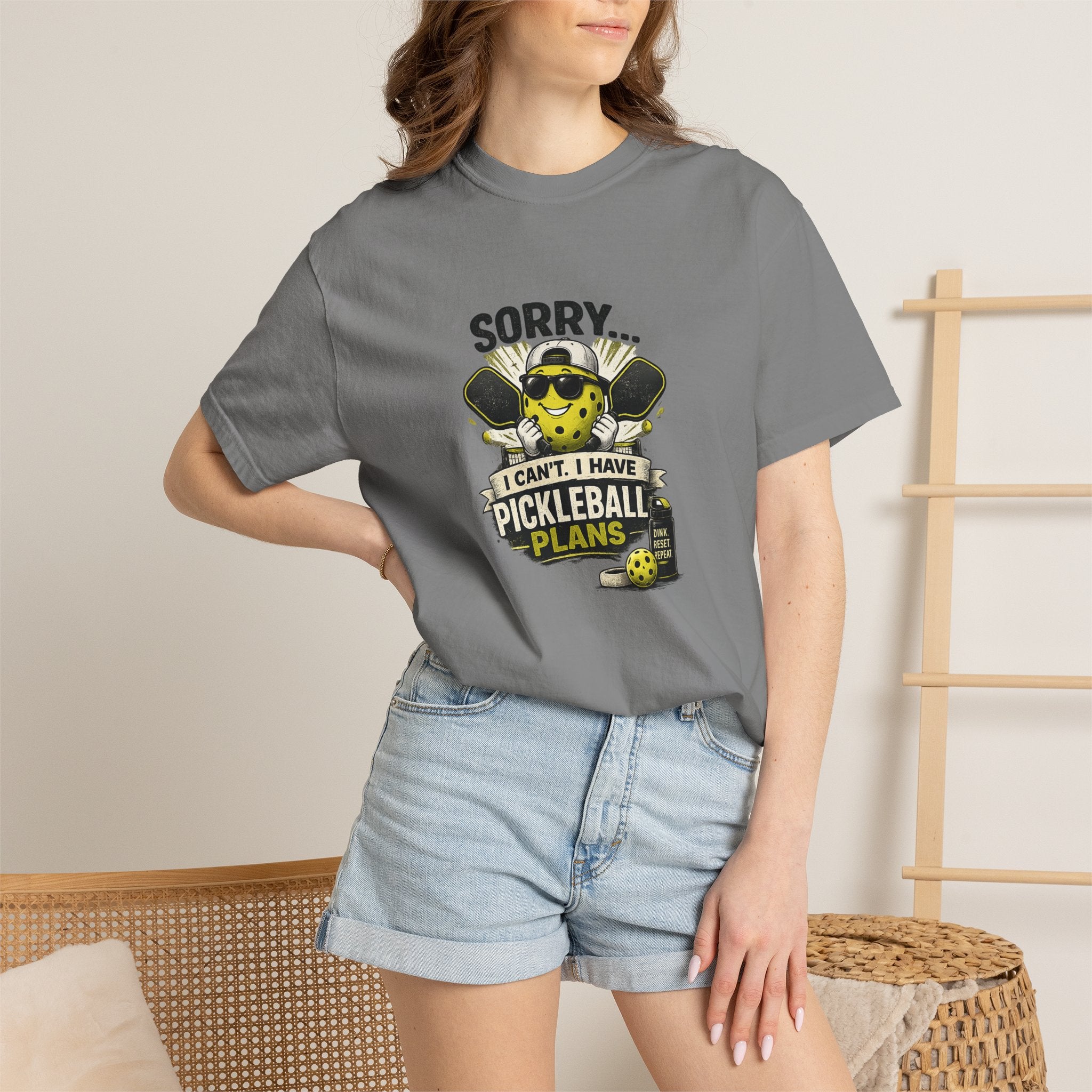 Pickleball Plans T-Shirt — "Sorry I Can’t, I Have Pickleball Plans" Graphic Tee