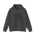 Outdoor Therapy Hoodie — Mountain & Trees Graphic Hooded Sweatshirt