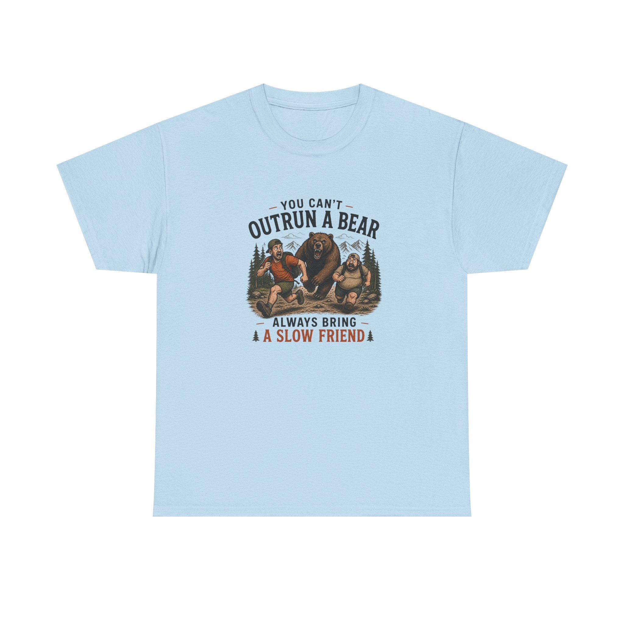 You Can't Outrun a Bear Funny Camping Tee