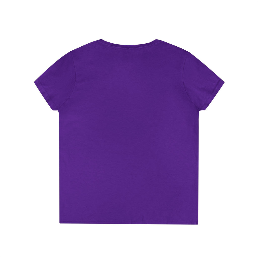Hang in There Sloth Tee - Ladies V-Neck T-Shirt