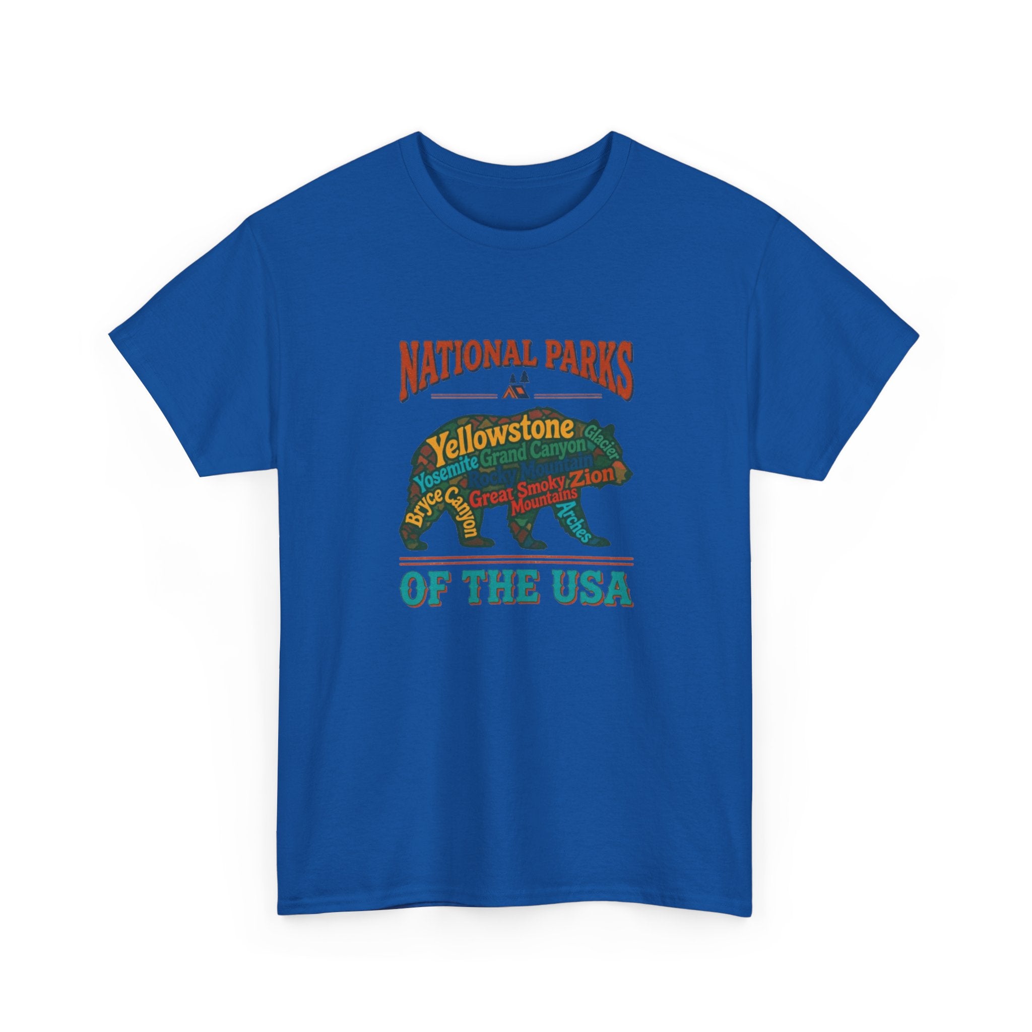 National Parks Bear T-Shirt — Vintage USA Parks Tee