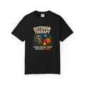 Outdoor Therapy raccoon camping T-shirt