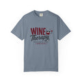 Wine Therapy T-Shirt — Wine Therapy: Because Adulting Is Hard Wine Lover Tee