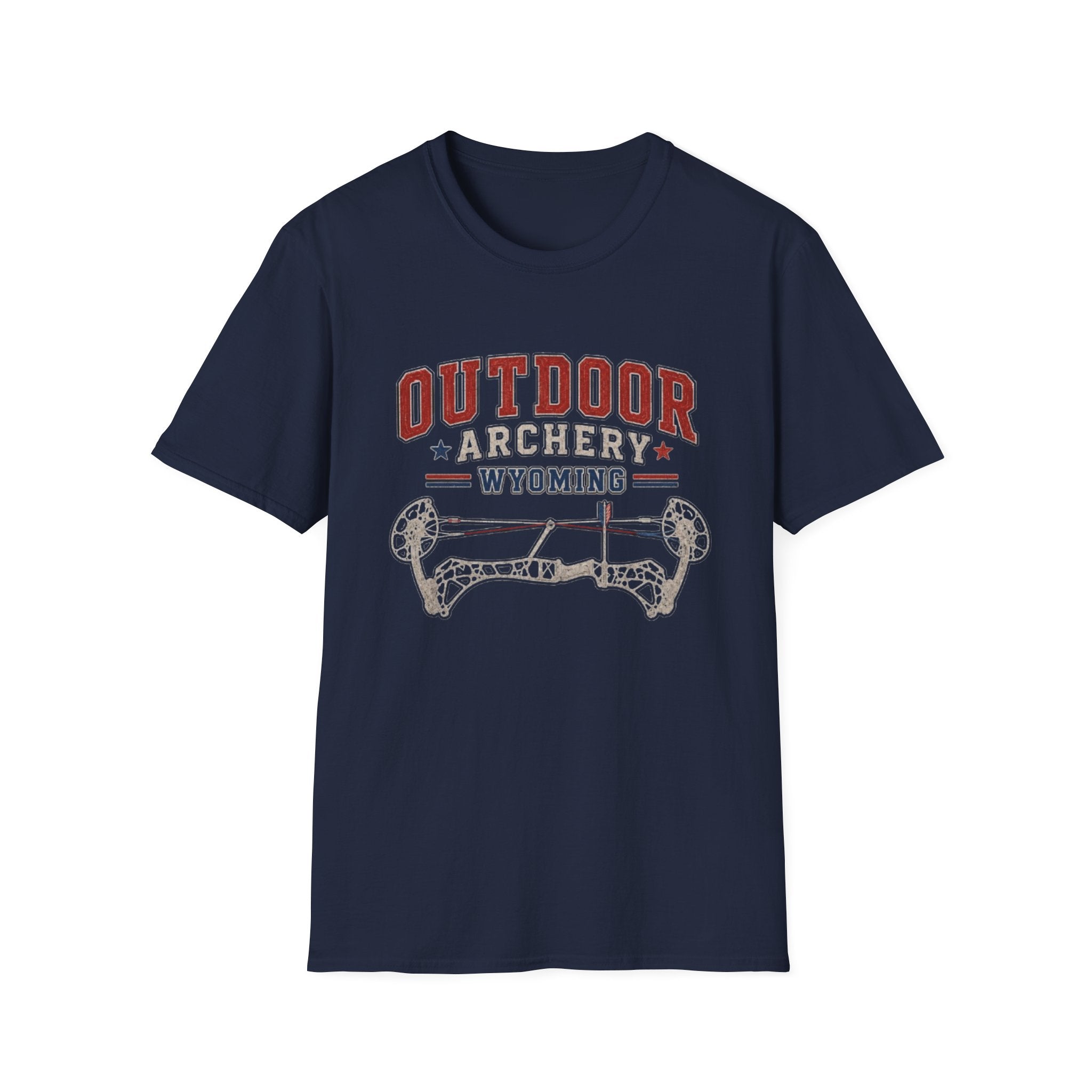 Wyoming Vintage Bow & Arrow Rustic Hunting Tee